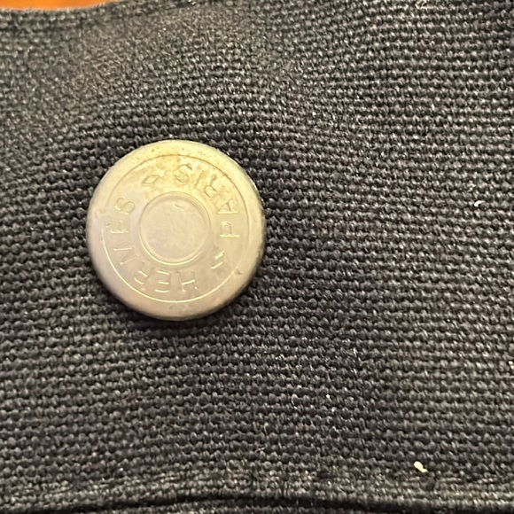 Hermes Fourre Tout MM Handbag Tote Black and Gray - Picture 5 of 9